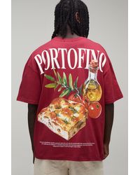 BoohooMAN - Portofino Oversized Pocket T-Shirt - Lyst