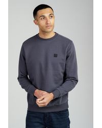Tokyo Laundry - Essential Brushed Fleece Crew Sweatshirt Cotton - Lyst