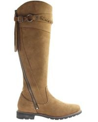 Ariat - Alora Chestnut Medium Height Brown Boots Leather - Lyst