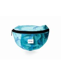 Spiral - Accessories Crescent Shape Novelty Print Fanny Pack With Patch - Lyst