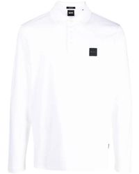 BOSS - Hugo Boss Pado 08 Long Sleeved Polo Shirt - Lyst