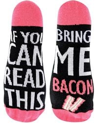 Sock Snob - If You Can Read This Socks Bring Me Bacon - Lyst
