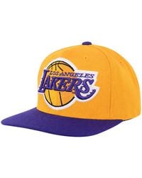 Mitchell & Ness - Nba Los Angeles Lakers Xl Logo 2-Tone/ Cap - Lyst