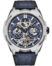 Stuhrling - Dual Time Automatic Navigator 46Mm Skeleton - Lyst