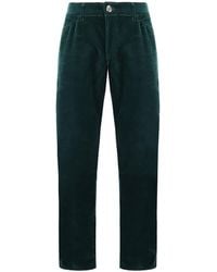 Armani - Emporio J18 Slim Fit Regular Waist Fluwelen Broek - Lyst