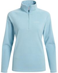 Craghoppers - Ladies Miska Vi Half Zip Fleece (Sky) - Lyst