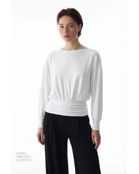 Penti - Crew Neck Long Sleeve Knitted Bodysuit - Lyst