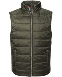 Russell - Nano Padded Bodywarmer (Dark) - Lyst