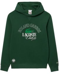 Lacoste - "Roland Garros Edition" Kapuzenpullover Für Herren/Damen - Lyst
