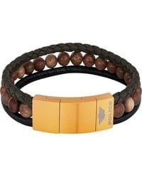Police - Pj26552Blk.06 Bracelet - Lyst