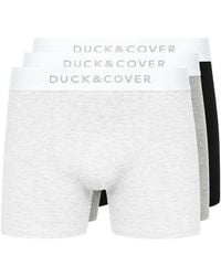 Duck and Cover - Sagnet Boxer Shorts (Pack Of 3) - Lyst