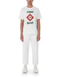CASABLANCA - Casa Sport Logo T-Shirt - Lyst