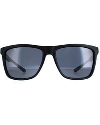 BMW - Motorsport Square Matte Smoke Polarized Bs0015 - Lyst