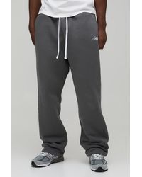 BoohooMAN - Tall Baggy Fit Script Joggers - Lyst