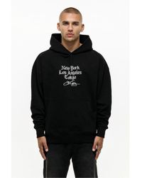 Good For Nothing - Cotton Blend City Graphic Print Hoodie - Lyst