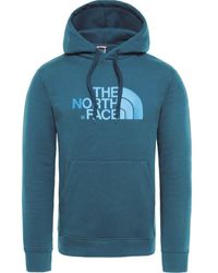 The North Face - Drew Peak Embroidery Hoodie Fleece - Lyst