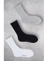 Grimelange - 3-Pack Knit Crew Socks - Lyst