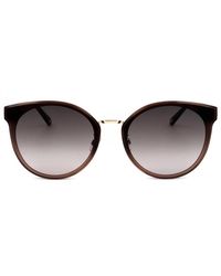 Swarovski - Sk0296-K Round Acetate And Metal Sunglasses For - Lyst