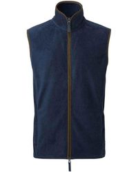 PREMIER - Artisan Fleece Gilet - Lyst