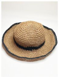 SVNX - Straw Summer Bucket Hat With Foldable Brim - Lyst