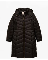 Joules - Pembury Showerproof Longline Padded Coat With Hood - Lyst