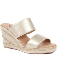 Jones Bootmaker - Amabelle Wedge Mule Sandals - Lyst