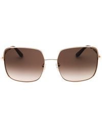 Guess - Shiny Rose Gradient Sunglasses Metal - Lyst