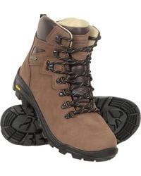 Mountain Warehouse - 'Odyssey Extreme' Vibram Boots Nubuck Leather Waterproof Walking Shoes - Lyst