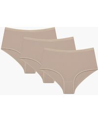 Penti - 3-Pack High-Waist Cotton Briefs - Lyst