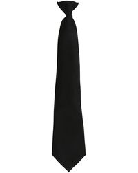PREMIER - Adult Colours Fashion Plain Clip-On Tie - Lyst