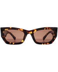 Miu Miu - Rectangle Honey Havana Dark Mu09Ws - Lyst