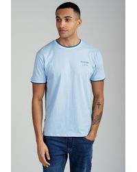 Firetrap - Light Regular Fit Cotton Crew T Shirt - Lyst