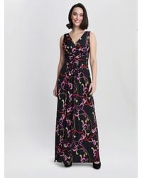 Gina Bacconi - Henrietta Jersey Maxi Dress - Lyst
