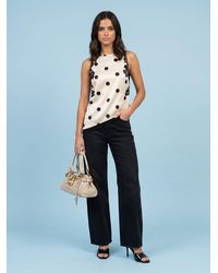 Urban Bliss - Lace Spot Top - Lyst