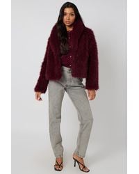 Urban Bliss - Faux Fur Jacket - Lyst