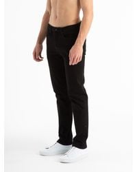 Luke 1977 - Freddie Fast Straight Leg Black Jeans - Lyst