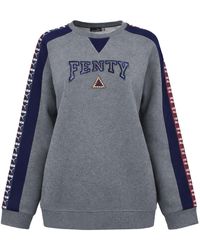PUMA - X Rihanna Fenty Taping Sweater Cotton - Lyst