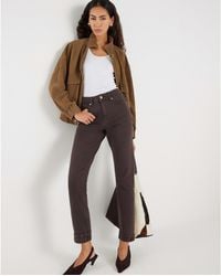 River Island - Mid Rise Mom Sculpt Jeans Cotton - Lyst