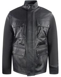 Belstaff - Grant Leather Jacket - Lyst