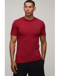 BoohooMAN - Essential Muscle Fit T-Shirt - Lyst