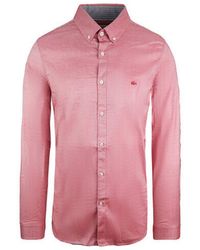Lacoste - Slim Fit Oxford Shirt Cotton - Lyst