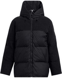 Under Armour - Ladies Limitless Corduroy Gequiltede Puffer Jas - Lyst