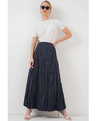 Bigdart - Textured Maxi Skirt - Lyst