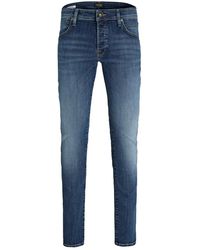 Jack & Jones - Jack And Jones Glenn Fox Jeans (Blauwe Denim) - Lyst