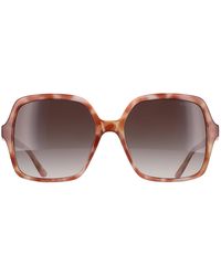 Guess - Square Light Havana Gradient Gu00190 - Lyst