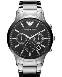 Emporio Armani - Renato Watch Ar2460 Stainless Steel - Lyst