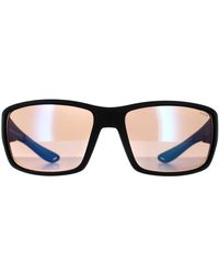 Bollé - Wrap Matte Phantom+ Photochromic Polarised Sunglasses - Lyst
