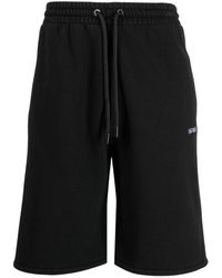 Off-White c/o Virgil Abloh - Stitch Diags Skate Sweatshorts Cotton - Lyst