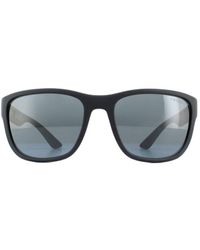 Prada - Sunglasses Ps01Us Ufk5L0 Rubber Dark Mirror - Lyst