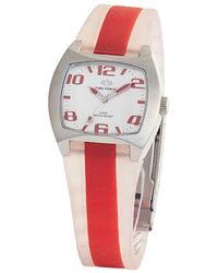 Time Force - Red Rubber Watch - Lyst